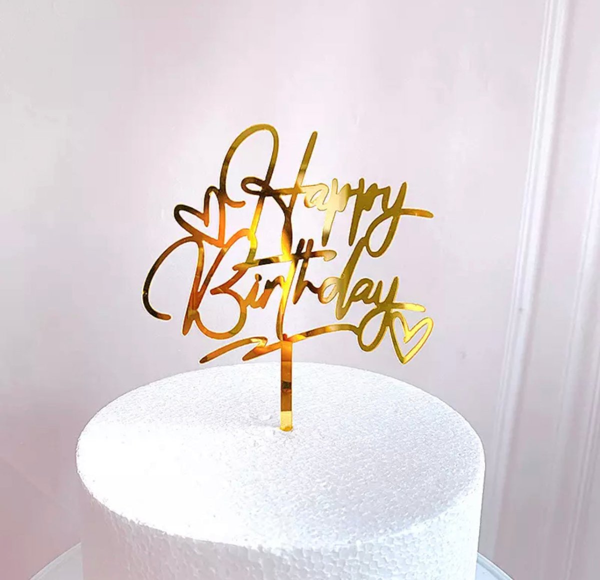 Cake Topper Anniversaire - Décoration de gâteau - joyeux anniversaire gâteau.