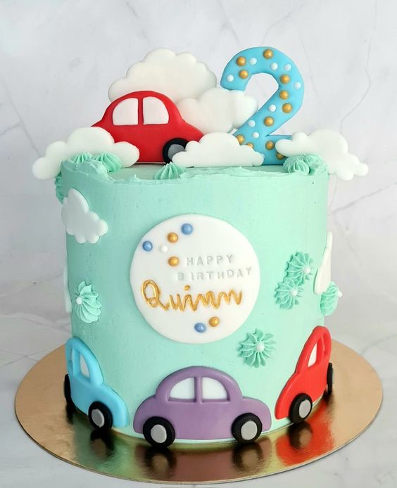 Car lovers cake for kids – CAKE N CHILL DUBAI