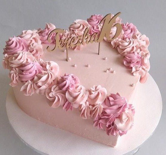 L' amour Heart Cake
