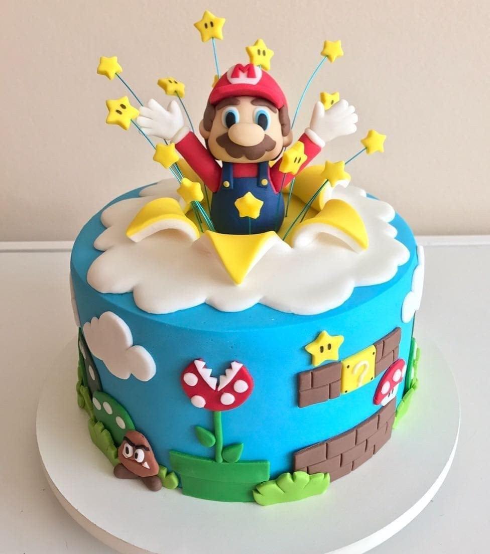 Super Mario Cake - YouTube